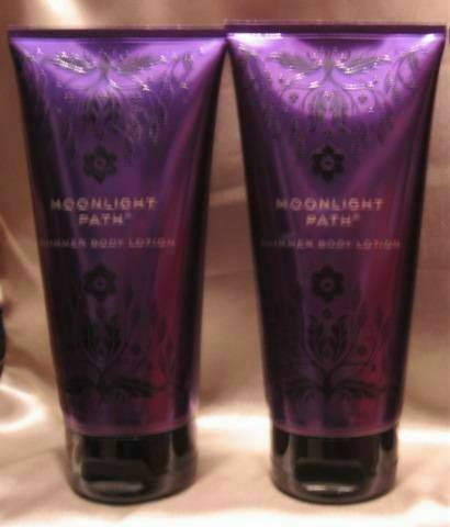 Bath & Body Works MOONLIGHT PATH SHIMMER LOTION x 2