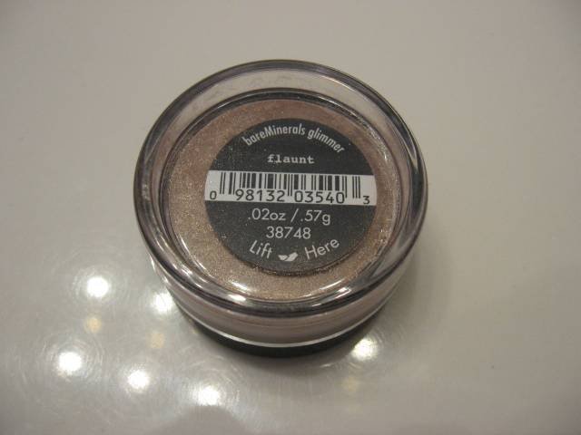 Bare Escentuals Minerals EYE SHADOW FLAUNT GLIMMER