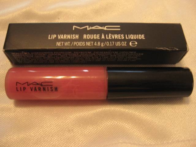 MAC Lip Varnish Gloss PINK PATINA! NEW IN BOX!
