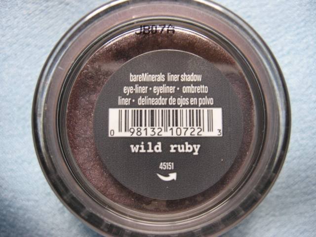 Bare Escentuals Minerals EYE LINER SHADOW WILD RUBY NEW