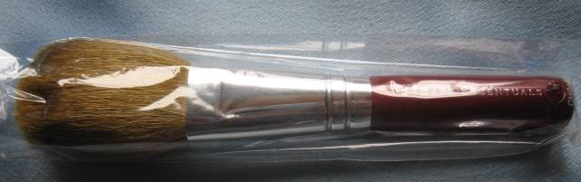 Bare Escentuals Minerals SOFT SWEEP CHEEK BRUSH RUBY!