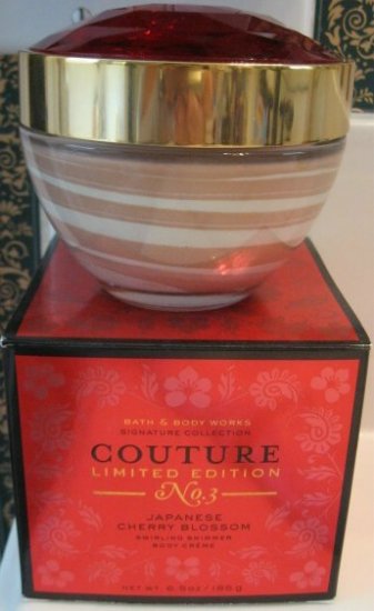Bath & Body Works JAPANESE CHERRY BLOSSOM Couture Cream