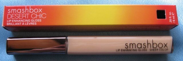 SMASHBOX Lip Gloss in DESERT CHIC SAND New & Boxed