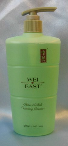 WEI EAST CHINA HERBAL Foaming Cleanser HUGE!! 12 OZ!
