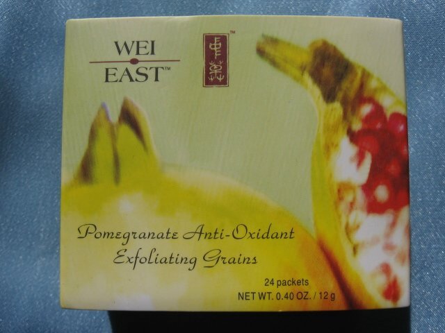 WEI EAST Pomegranate Antioxidant Exfoliating Grains 24
