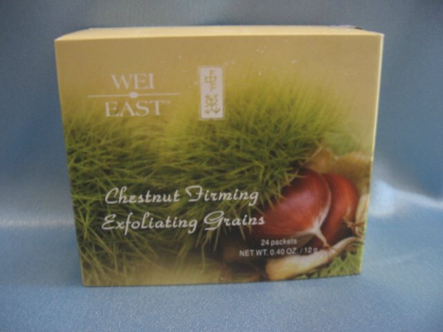 WEI EAST Chestnut Firming Exfoliating Grains 24 Packs