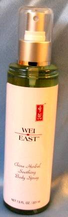 WEI EAST CHINA HERBAL Soothing Refreshing Body Spray