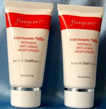 FREEZE 24/7 Ice Cream IceCream Anti-Aging 0.5 oz x2 TWO