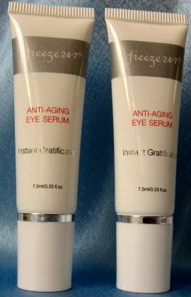 FREEZE 24/7 Anti-Aging Eye Serum 0.25 oz x2 TWO