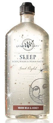 Bath and Body Works Aromatherapy Body Wash Sleep Warm Milk and Honey
