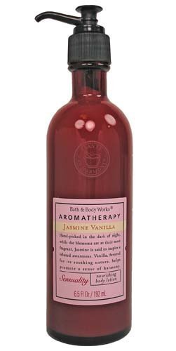 Bath & Body Works Aromatherapy Jasmine Vanilla Sensuality Nourishing Body Lotion 6.5 oz