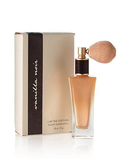 Bath & Body Works Radiant Powder Spray VANILLA NOIR