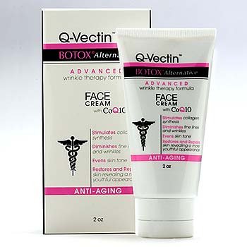 Q-Vectin Face Cream BOTOX Alternative Wrinkle Therapy