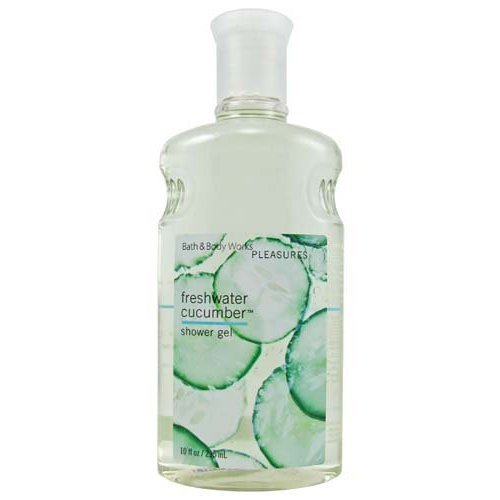 Bath & Body Works Freshwater Cucumber Pleasures Collection Shower Gel 10 oz