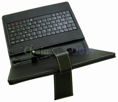 Universal Leather Case with USB Keyboard for 7" Tablet PC M001 M002 Irobot Good Android