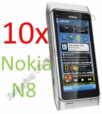 10pcs Screen Film Protector Cover for Nokia N8