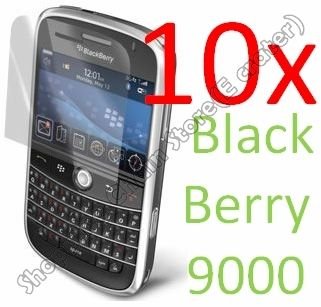 10psc Screen Film Protector Cover for BlackBerry Bold 9000