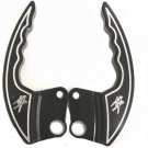 ANODIZED BLACK SUZUKI HAYABUSA GRAB HANDLES