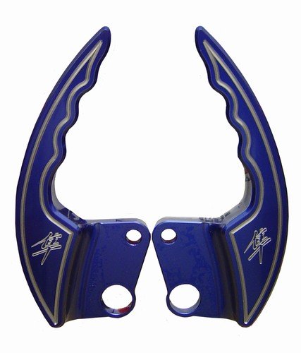 ANODIZED BLUE SUZUKI HAYABUSA GSXR 1300 (99-07) GRAB HANDLES