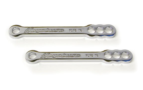 SUZUKI GSXR 1300 HAYABUSA (99-07) CHROME LOWERING LINKS