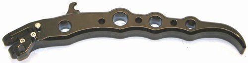 SUZUKI HAYABUSA GSXR 1300 (99-07) ANODIZED BLACK LONG KICKSTAND