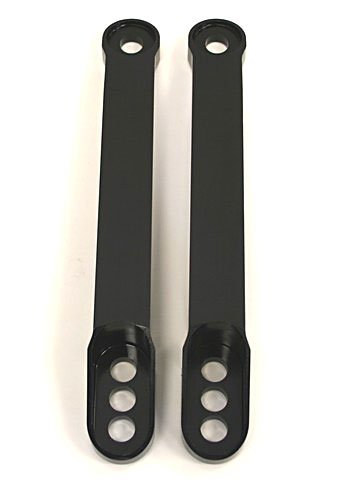 KAWASAKI ZX14 (06-12) ANODIZED BLACK BILLET ALUMINUM LOWERING LINKS # A3056AB)