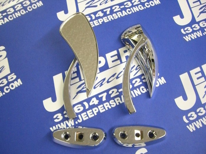 BILLET MIRRORS LARGE TEAR DROP