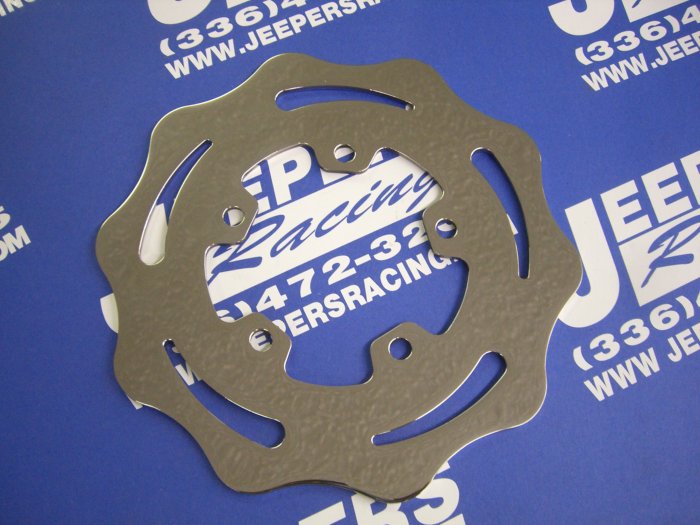 REAR WAVE ROTOR POLISHED