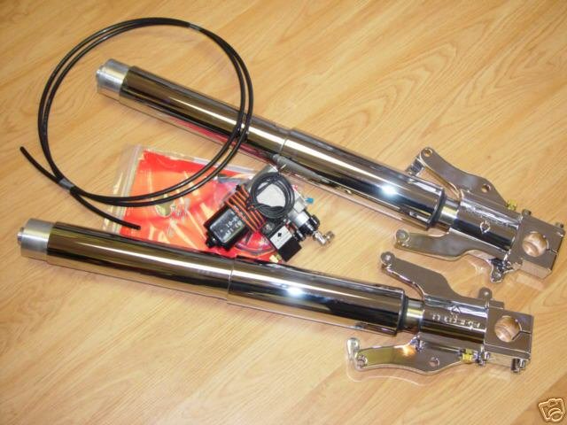 TRICKY FRONT AIR RIDE SYSTEM IN CHROME FINISH