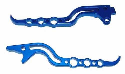 ANODIZED BLUE LEVERS SET FOR SUZUKI TL 1000R (97-01) HAYABUSA (99-12)(PART # A3145BUA3146BU
