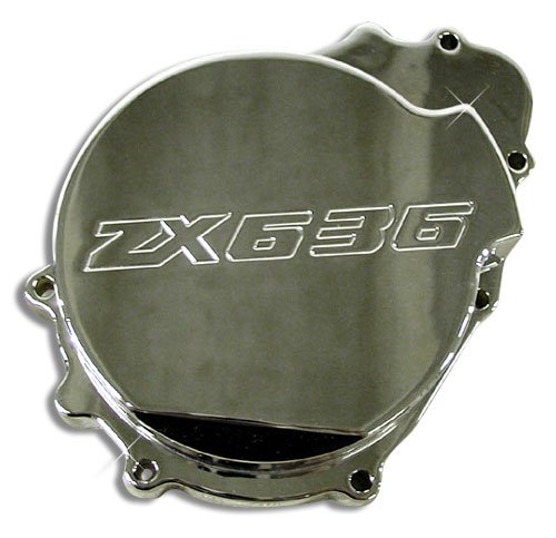 KAWASAKI ZX636 (03-04) CHROME ENGINE COVER PART # CA2927)