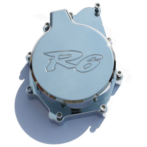 YAMAHA R6 (99-02) CHROME ENGINE COVER (PART # CA2914)