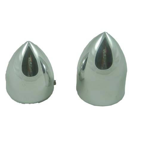 SUZUKI M109 CHROMED REAR AXLE CAPS (PART # CA3203R)