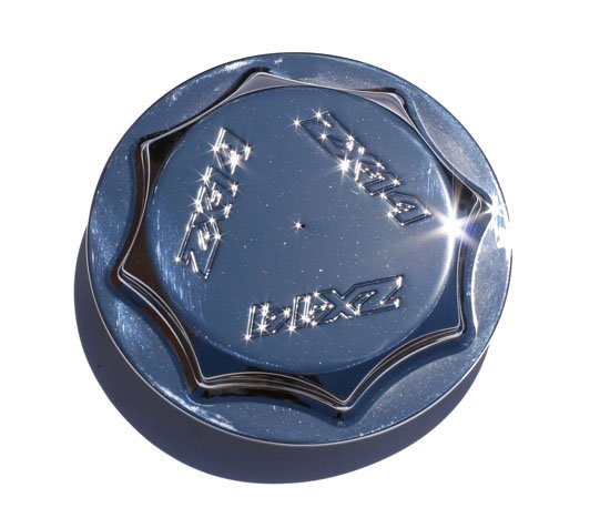 KAWASAKI ZX14 (06-07) TRIPLE CHROME GAS CAP PART # CA3142)