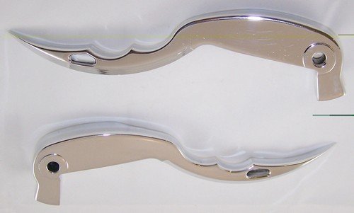 POLISHED BRAKE & CLUTCH LEVER SET FOR KAWASAKI ZX-14 (06-07)PART#A3118A3119)