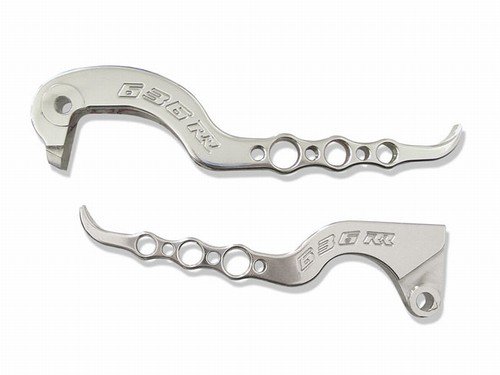 KAWASAKI ZX-636RR (04-06) POLISHED BRAKE & CLUTCH LEVER SET (PART # A3124/A3125)