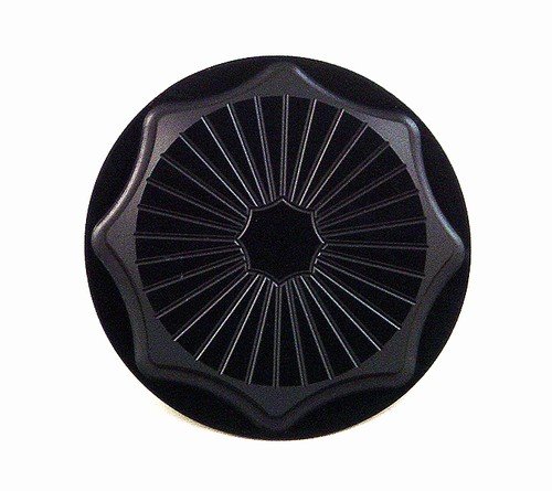 SUZUKI GAS CAP (4 BOLT BRACKET) ANODIZED BLACK FITS HAYABUSA (99-07) (PART # A3661BL)