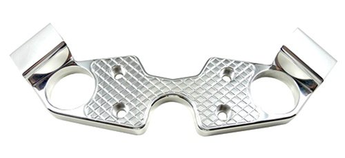 SUZUKI HAYABUSA (2008) TOP CLAMP - DIAMOND CUT DESIGN, CHROME (PART # CA4010)