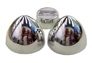 SUZUKI M109 (06-07) FORK AND YOKE CAPS TRIPLE CHROME BILLET ALUMINUM (PART # CA3204)