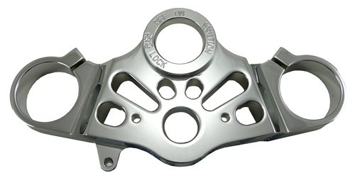 HONDA CBR600RR (07-11) TRIPLE CHROMED TOP TREE CLAMP (PART # CA3287