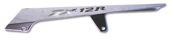 KAWASAKI ZX12R (00-04) CHROME CHAIN GUARD (PART # CA2842)