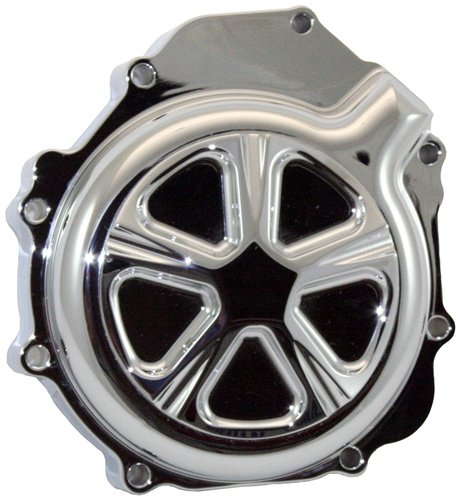 SUZUKI GSXR1000 (05-08) TRIPLE CHROME STATOR ENGINE COVER, NEW STYLE (PART # CA2990N