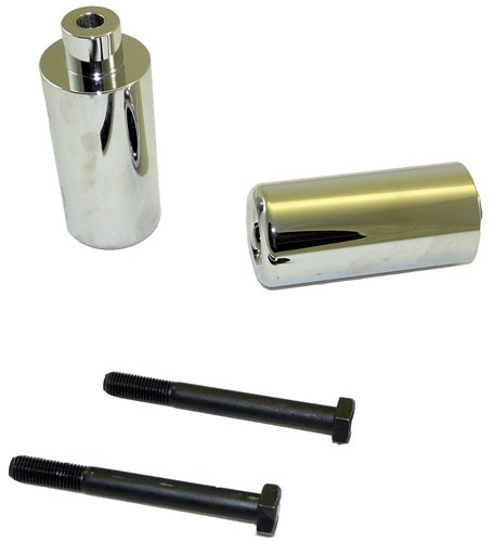 SUZUKI GSXR 1000 (07-08) TRIPLE CHROME ALUMINUM FRAME SLIDERS (PART # CA4069)