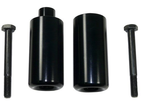 SUZUKI GSXR 1000 (07-08) ANODIZED BLACK FRAME SLIDERS (PART # A4069AB)