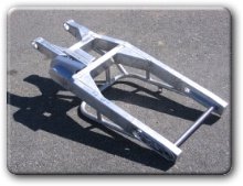 CBR 929 00-01 300 TIRE RAW FINISH SWINGARM