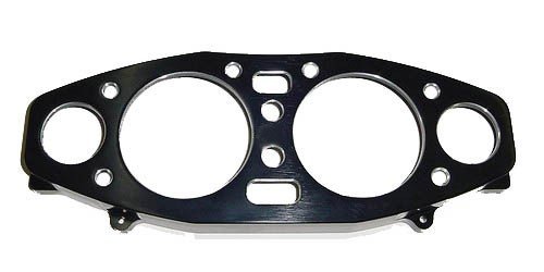 SUZUKI HAYABUSA GSXR 1300 (99-07) ANODIZED BLACK GAUGE COVER A3161AB