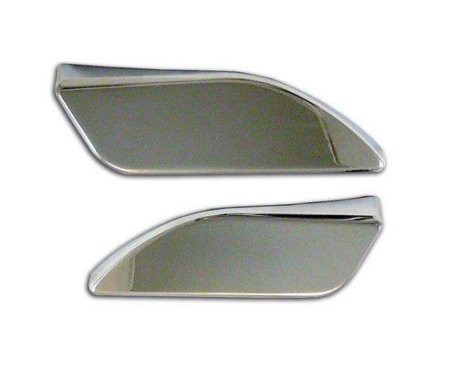 CHROME HAYABUSA TANK PADS (99-07) ENGRAVED