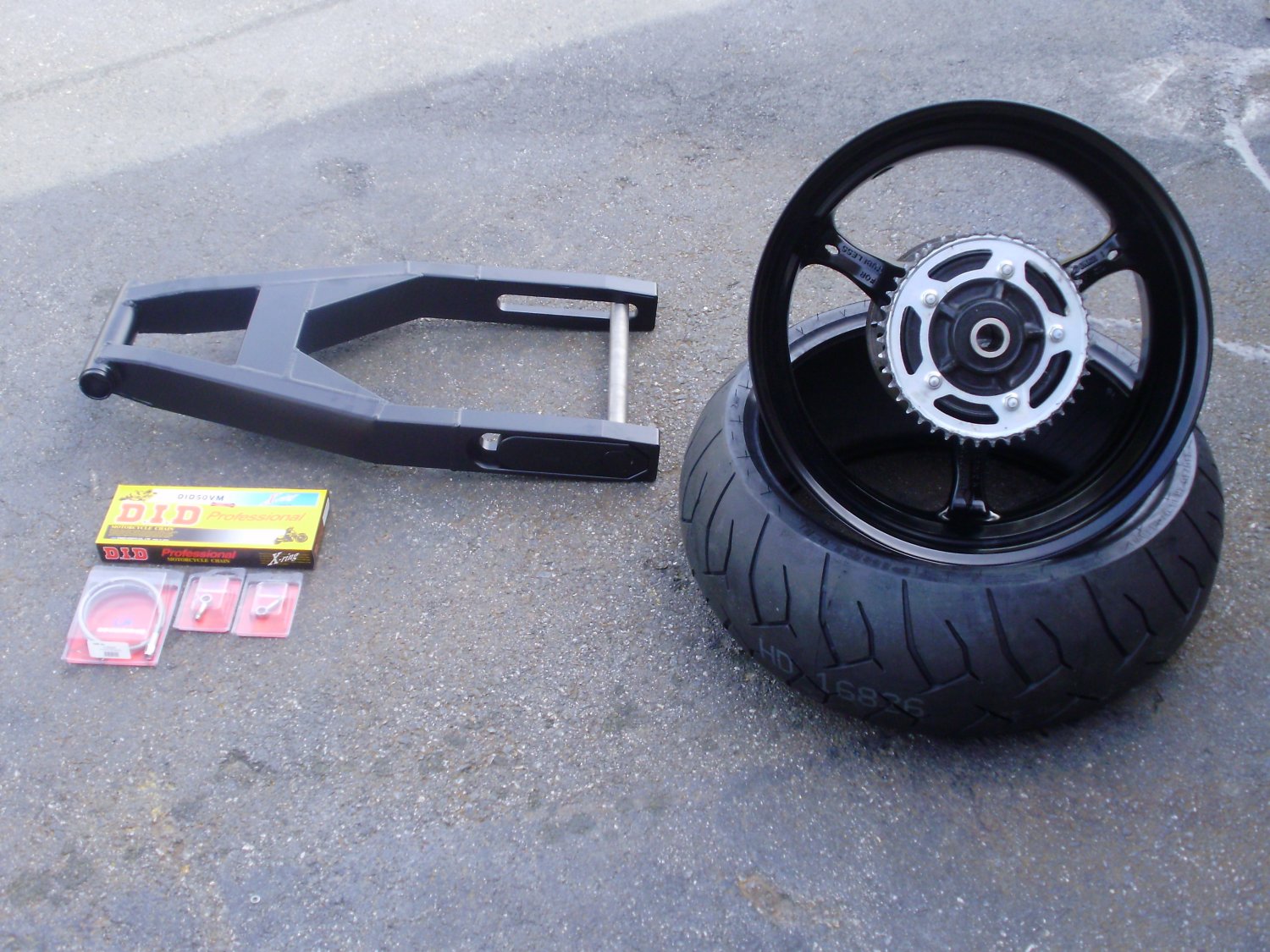 black 240 factory widened wheel kit