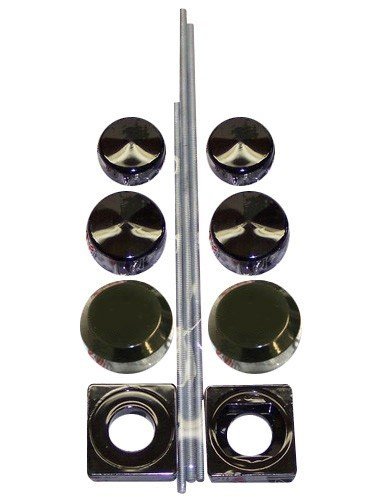 SUZUKI GSXR 600/750 (98-05) 1000 (98-04) ANODIZED BLACK DRESS UP KIT