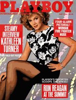 Playboy Magazine May 1986 Kathleen Turner